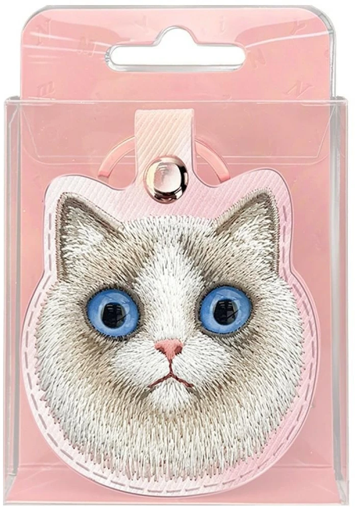 Dėklas Locator Nimmy New Big Eyed Pet 2.0 Cat rožinės spalvos