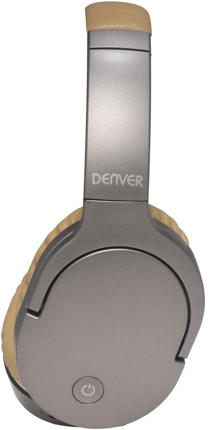 Dėklas Denver BTN-207 belaidės ausinės, rudos ir sidabrinės
