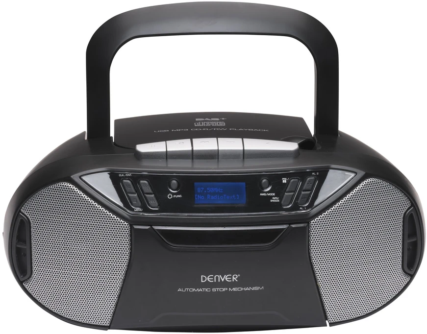 Dėklas Denver TDC-250 nešiojamas CD grotuvas su DAB+ radiju
