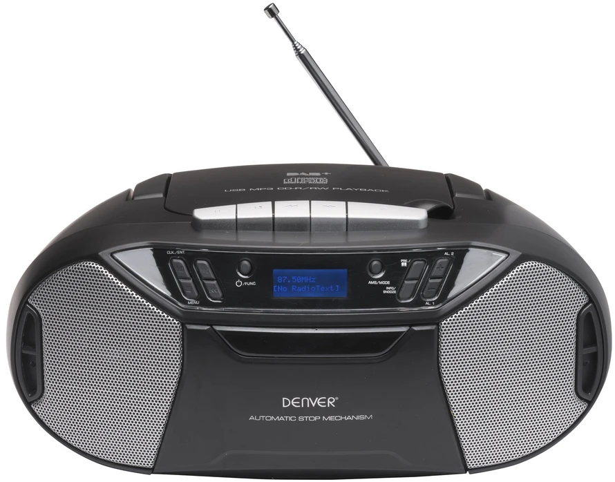Dėklas Denver TDC-250 nešiojamas CD grotuvas su DAB+ radiju