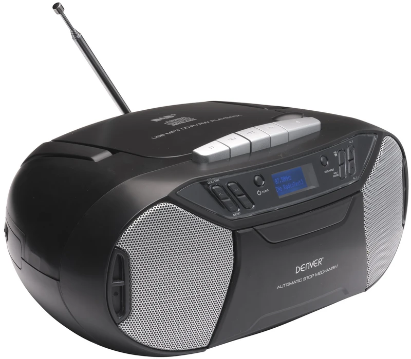 Dėklas Denver TDC-250 nešiojamas CD grotuvas su DAB+ radiju