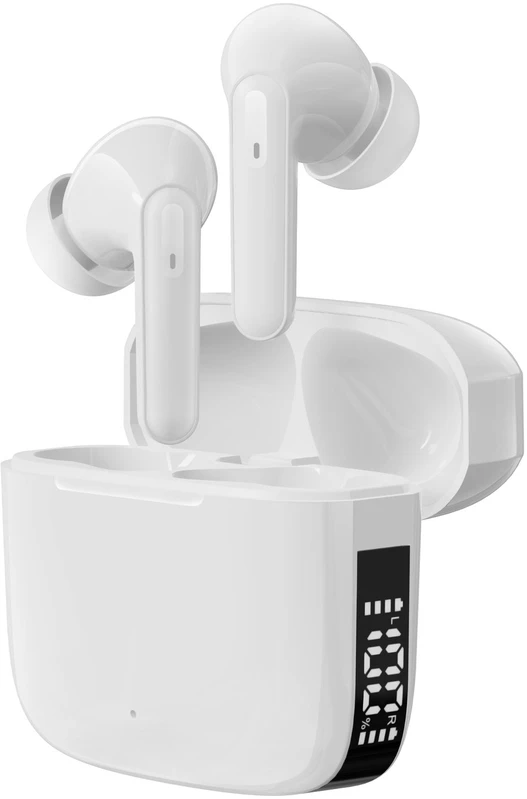 Dėklas Denver TWE-61W belaidės Bluetooth ausinės