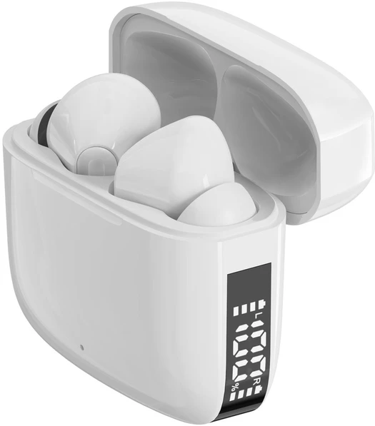 Dėklas Denver TWE-61W belaidės Bluetooth ausinės