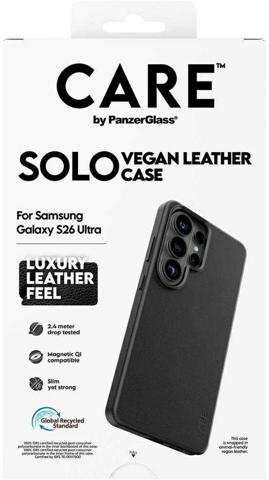 Panzer Glass Dėklas Galaxy S26 Ultra, Qi suderinamas, juodas CARE by PanzerGlass