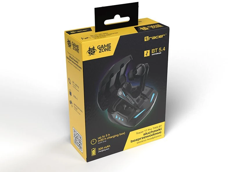 Dėklas GameZone T7 Pro TWS belaidės ausinės su mikrofonu
