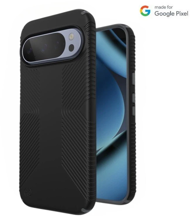 Speck Presidio2 Grip Magnet - dėklas Google Pixel 10 Pro XL Juodas/Slate Pilkas