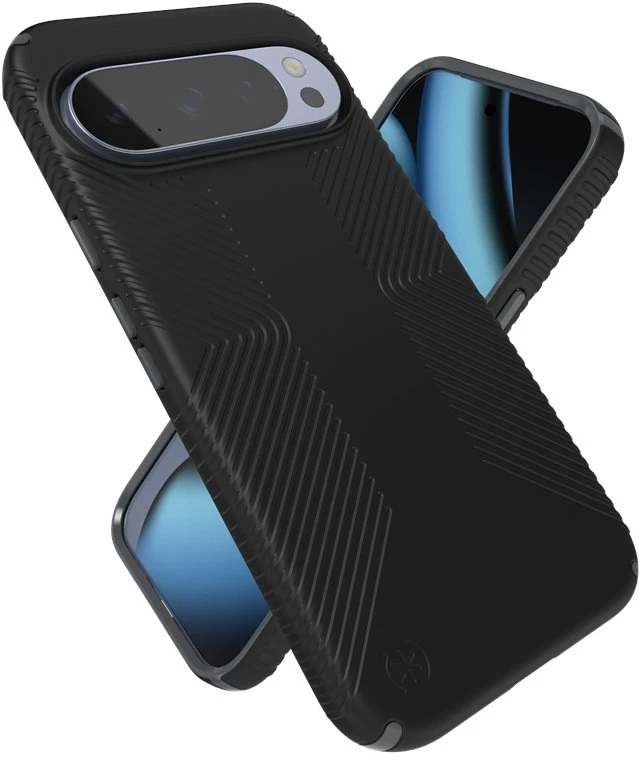 Speck Presidio2 Grip Magnet - dėklas Google Pixel 10 Pro XL Juodas/Slate Pilkas