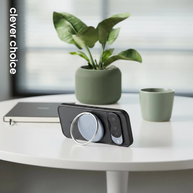 Dėklas Google Pixel 11, juodas Crong Hybrid Matte Magnetic