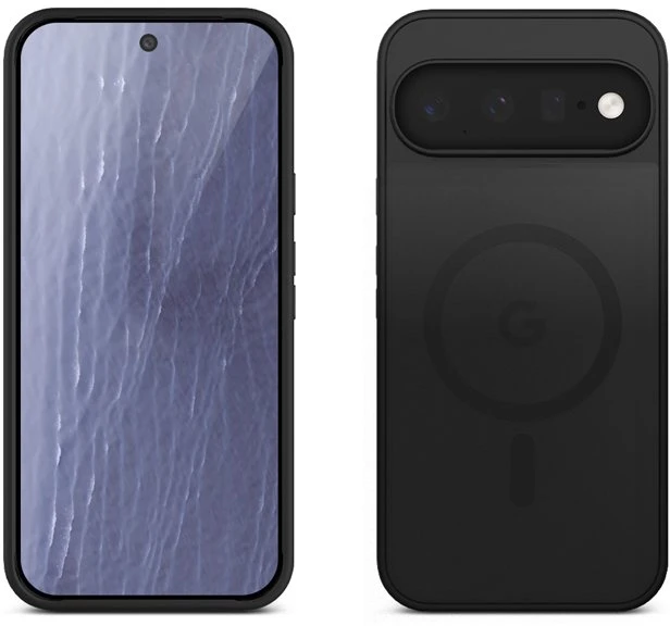 Dėklas Google Pixel 11, juodas Crong Hybrid Matte Magnetic
