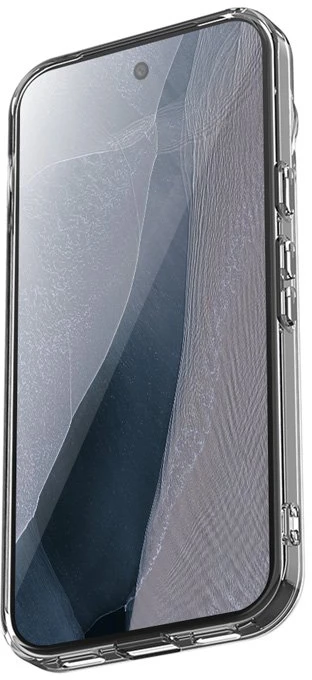 Dėklas Google Pixel 11 Pro Crong Hybrid Clear Magnetic, permatomas