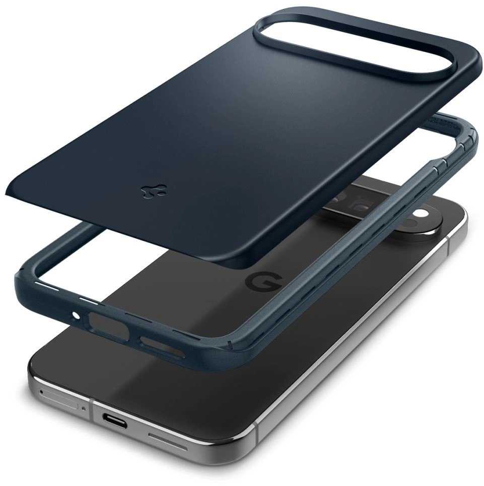 Dėklas „Google Pixel 9 Pro XL Spigen Thin Fit Metal Slate“.