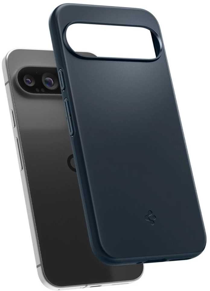 Dėklas „Google Pixel 9 Pro XL Spigen Thin Fit Metal Slate“.