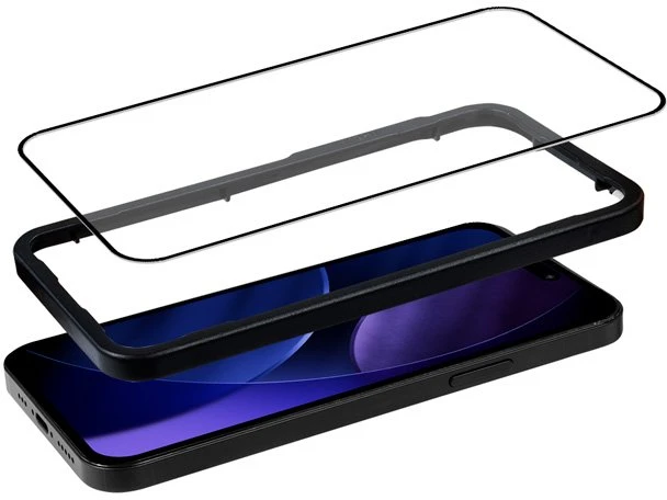 Crong 3D Armour Glass - Apsauginis stiklas Apple iPhone Air + Installation Frame