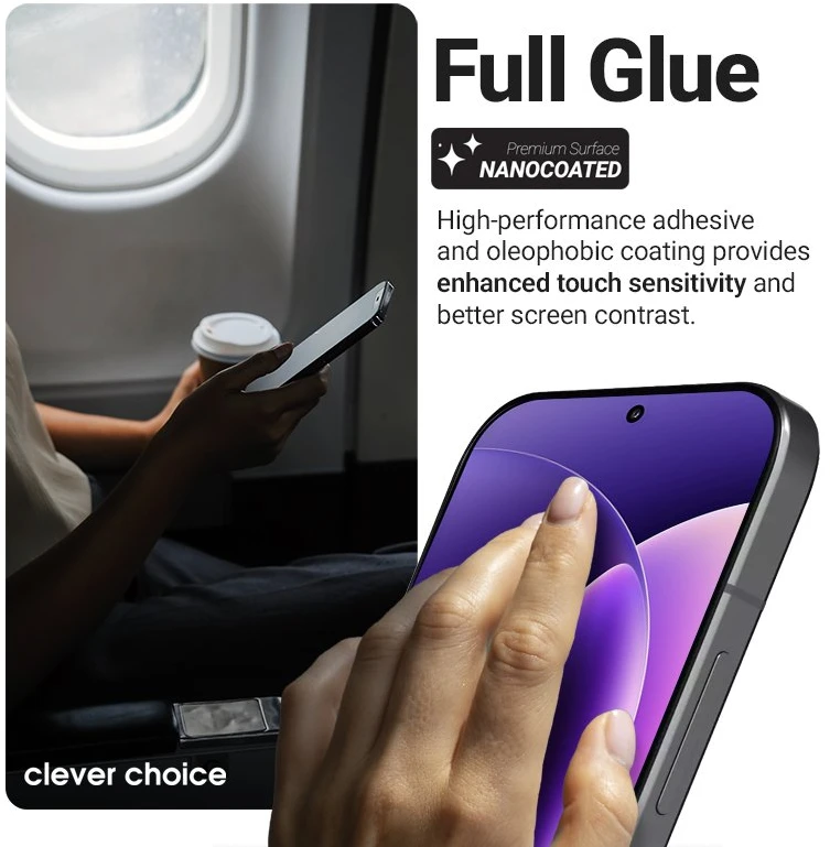 Grūdintas stiklas Crong 3D Armour Glass Lite Realme 16 Pro 5G