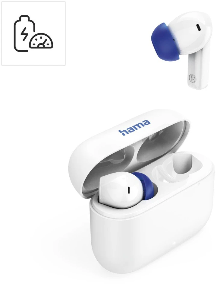 Ausinės Hama Passion Clear II ANC balta
