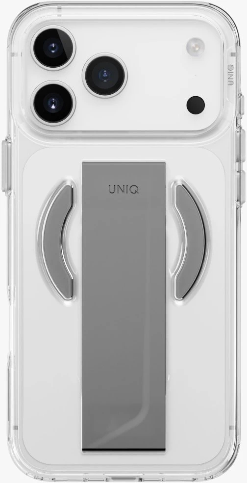 UNIQ Heldro Air Dėklas Apple iPhone 17 Pro Max Magclick Charging skaidrus