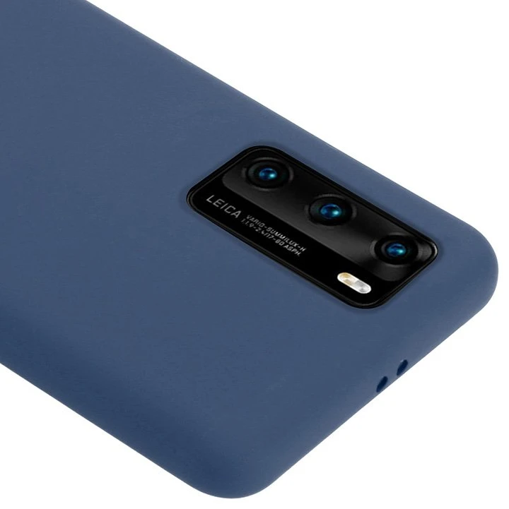 Crong Color Cover - Flexible dėklas skirtas Huawei P40 Mėlyna