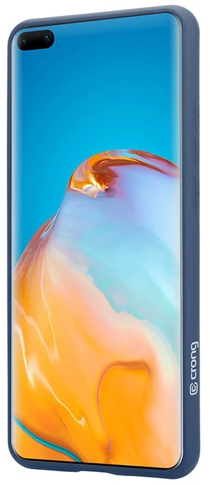 Crong Color Cover - Flexible dėklas skirtas Huawei P40 Mėlyna