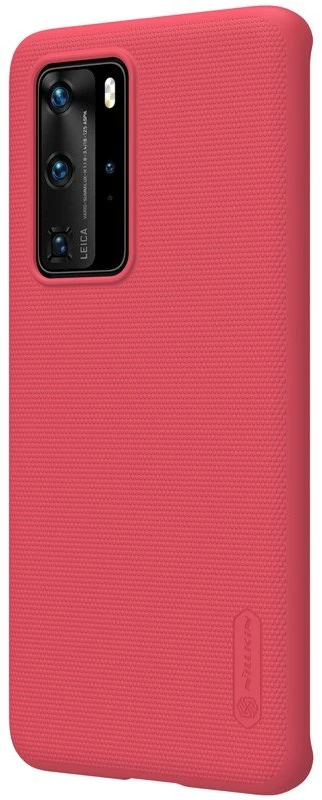 Nillkin Super Frosted Shield - dėklas skirtas Huawei P40 Pro Bright Raudona