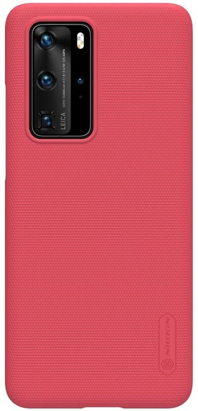 Nillkin Super Frosted Shield - dėklas skirtas Huawei P40 Pro Bright Raudona
