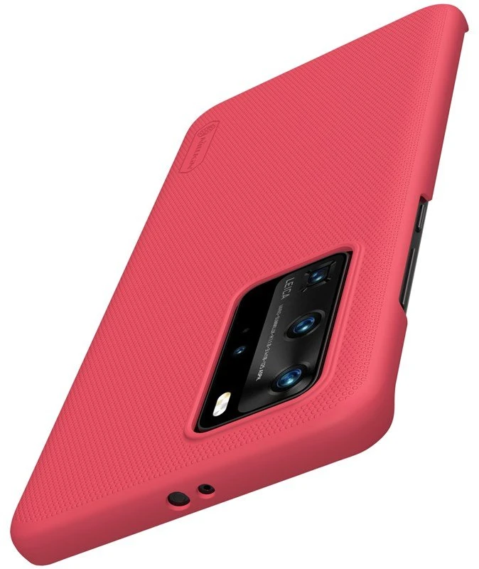 Nillkin Super Frosted Shield - dėklas skirtas Huawei P40 Pro Bright Raudona