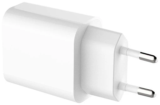 Crong USB-C Travel Charger – Įkroviklis jungiama į tinklą USB-C Power Delivery 20W (balta)