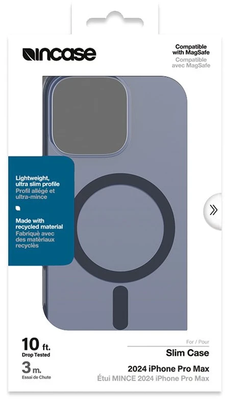 Incase Slim Case MagSafe - dėklas skirtas Apple iPhone 16 Pro Max Deep Space Mėlyna