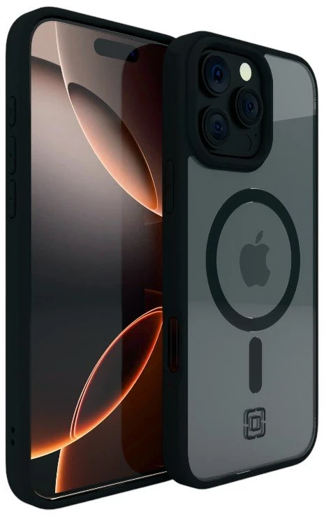 Incipio Velocity MagSafe - dėklas Apple iPhone 16 Pro Max Clear / Juodas