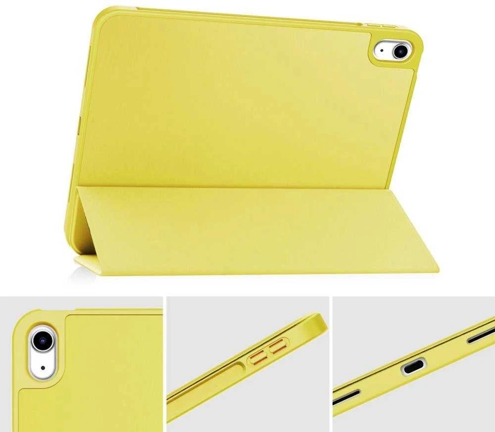 Tech-Protect SC Pen Apple iPad 10.9” 10 / 2022 / 11” 11 / 2025 – dėklas planšetiniam kompiuteriui geltonos spalvos