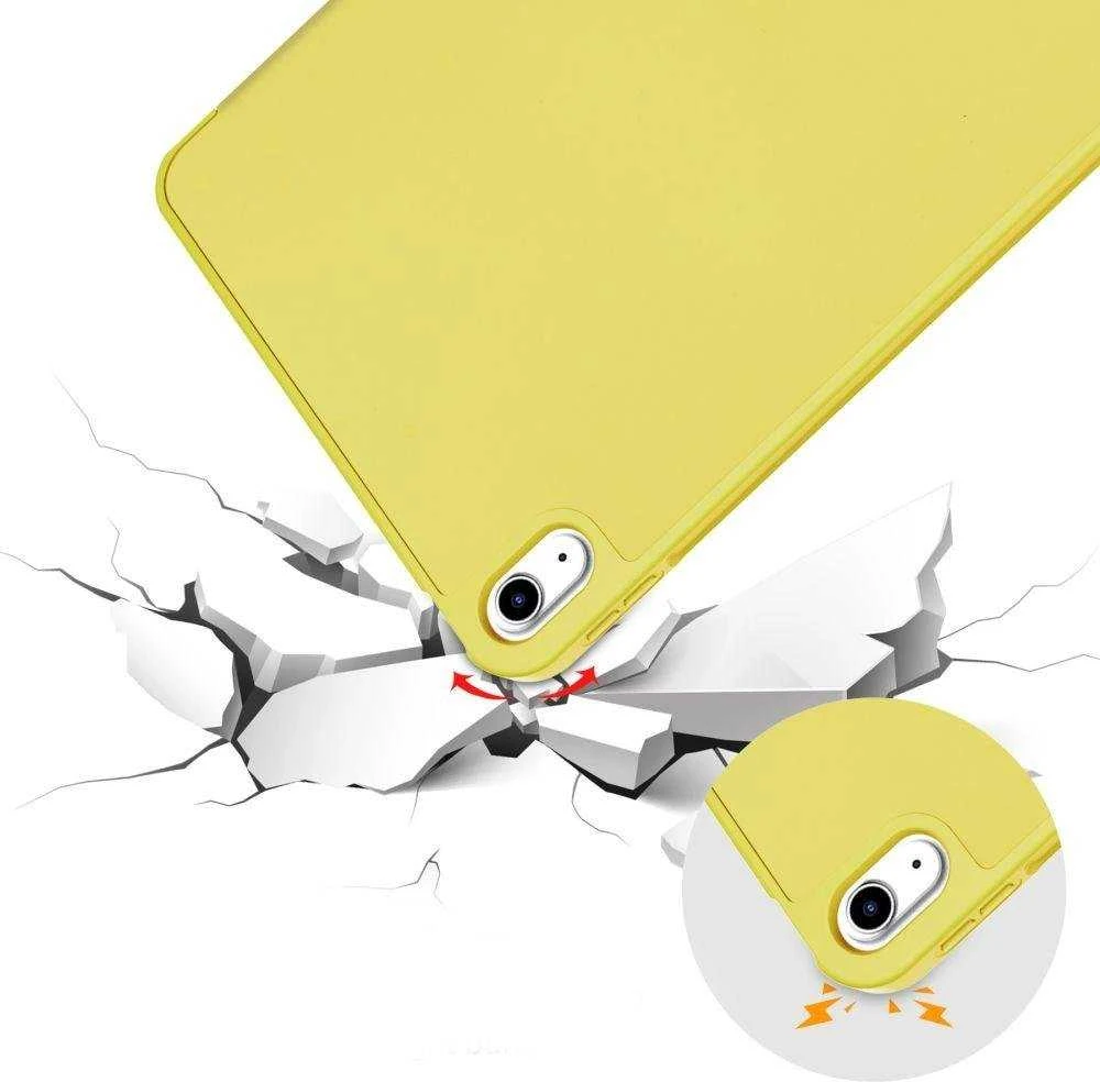 Tech-Protect SC Pen Apple iPad 10.9” 10 / 2022 / 11” 11 / 2025 – dėklas planšetiniam kompiuteriui geltonos spalvos