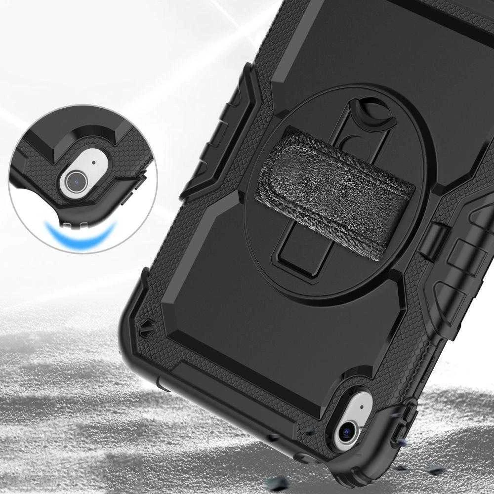 Tech-Protect Solid360 Apple iPad 10.9” 10 / 2022 / 11” 11 / 2025 – dėklas planšetiniam kompiuteriui juodos spalvos