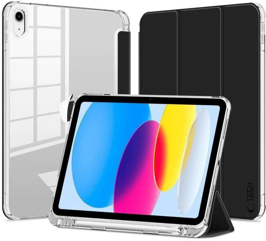 Tech-Protect SC Pen Hybrid Apple iPad 10.9” 10 / 2022 / 11” 11 / 2025 – dėklas planšetiniam kompiuteriui juodos spalvos