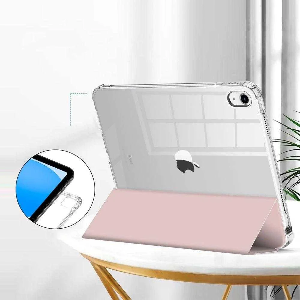 Tech-Protect SC Pen Hybrid Apple iPad 10.9” 10 / 2022 / 11” 11 / 2025 – dėklas planšetiniam kompiuteriui rožinės spalvos