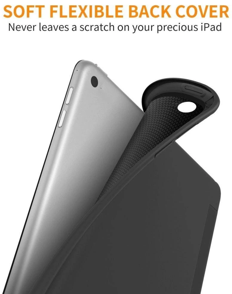 Dėklas iPad 9,7, 5 / 6 2017-2018 - juodas