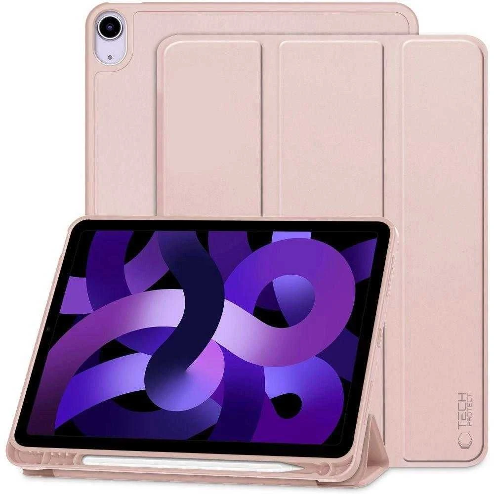 Tech-Protect SC Pen Apple iPad Air 10.9" 2020-2022 / 11" 2024 – dėklas planšetiniam kompiuteriui rožinės spalvos