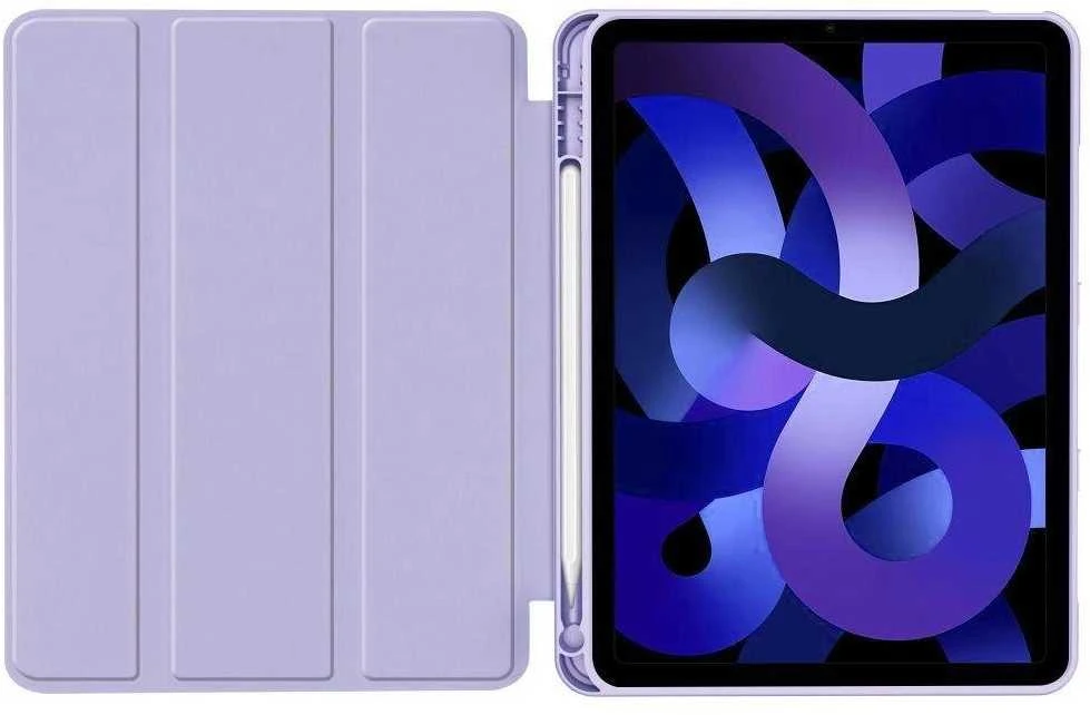 Tech-Protect SC Pen Apple iPad Air 10.9" 2020-2022 / 11" 2024 – dėklas planšetiniam kompiuteriui violetinės spalvos