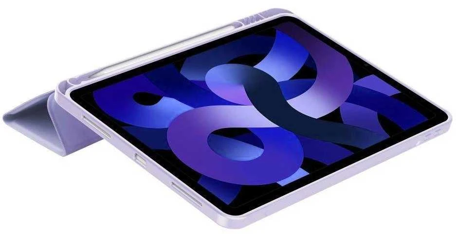 Tech-Protect SC Pen Apple iPad Air 10.9" 2020-2022 / 11" 2024 – dėklas planšetiniam kompiuteriui violetinės spalvos