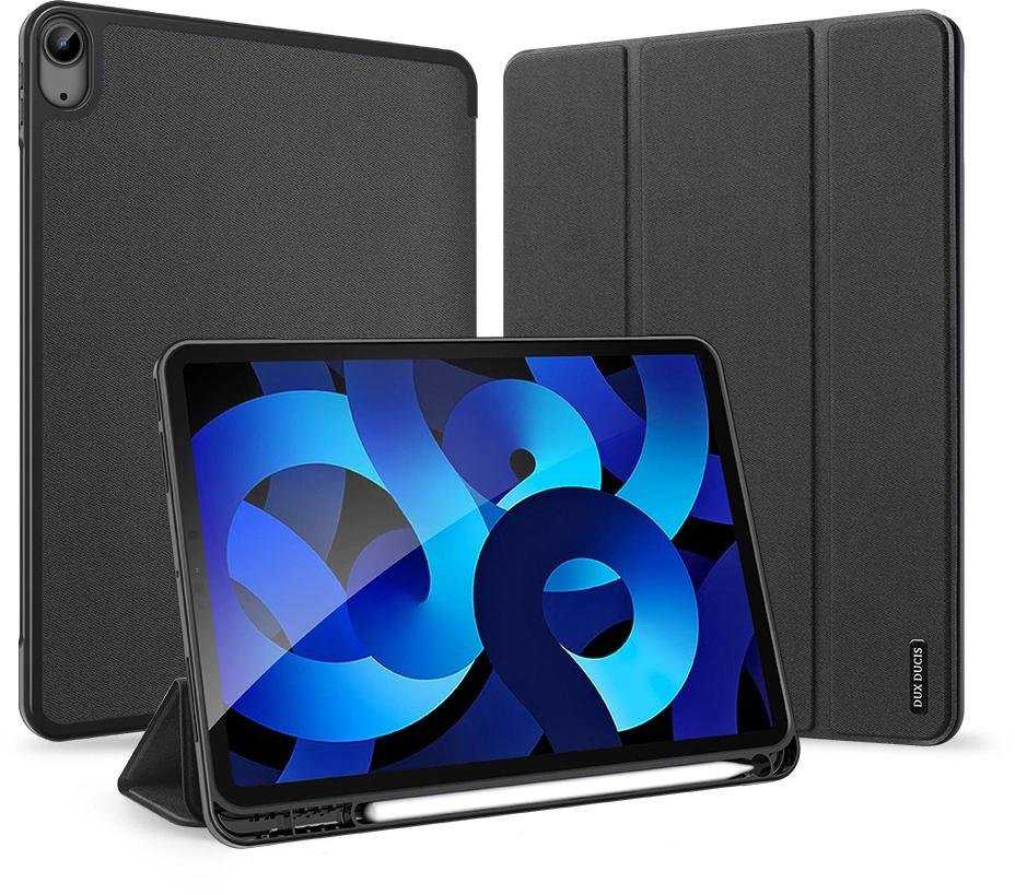 Dėklas Dux Ducis Domo Apple iPad Air 4/5/6/7/M4 2020/2022/2024/2025/2026 10.9/11 juodas