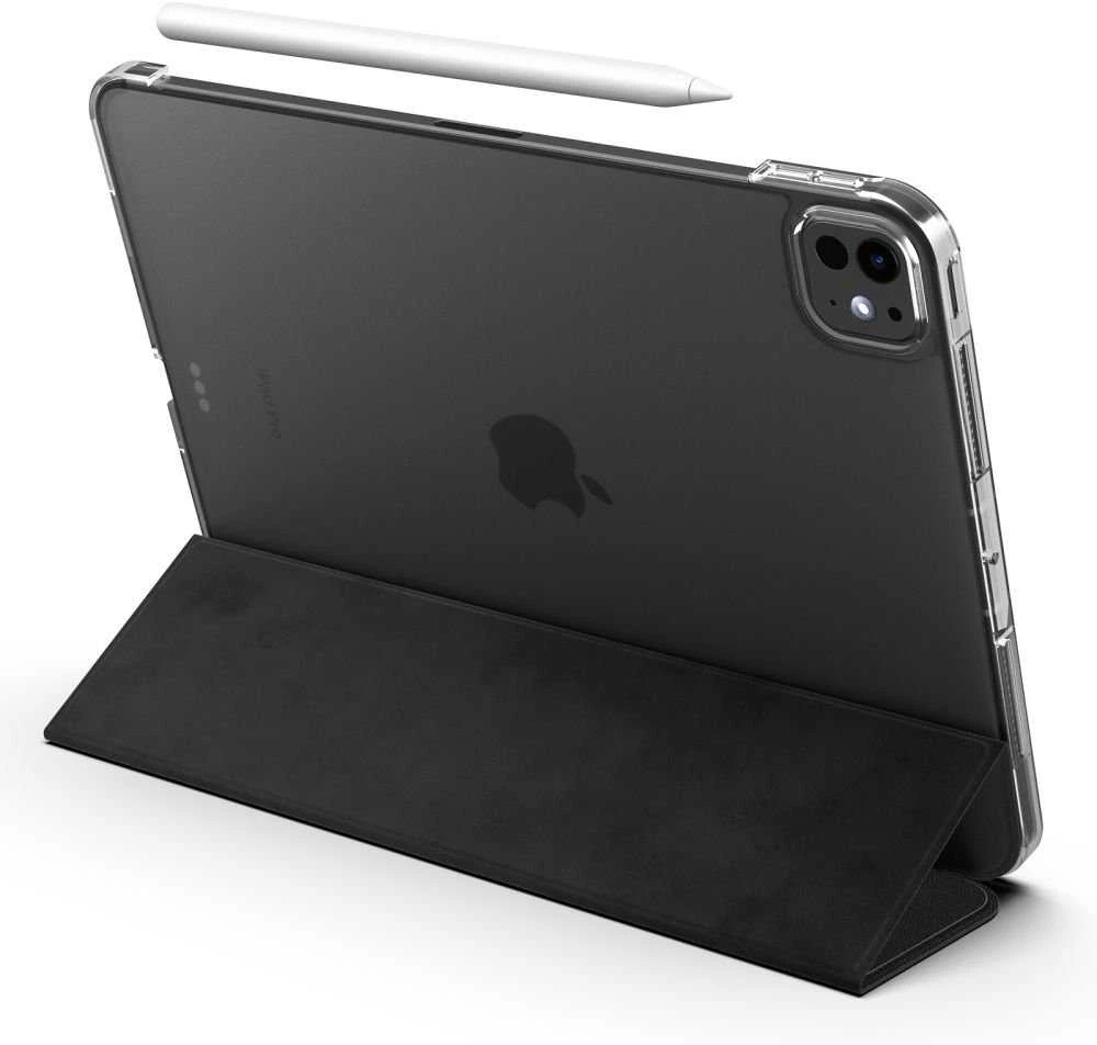 Spigen Liquid Air dėklas skirtas Apple iPad Pro 11” 5 / 6 2024-2025 juodos spalvos