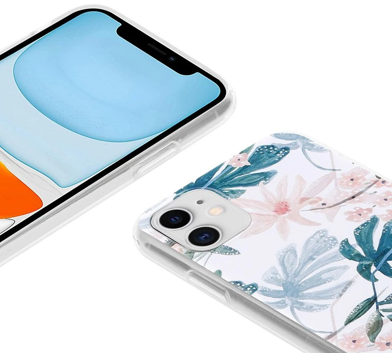 Crong Flower dėklas – dėklas skirtas Apple iPhone 11 pattern 01