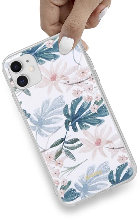 Crong Flower dėklas – dėklas skirtas Apple iPhone 11 pattern 01