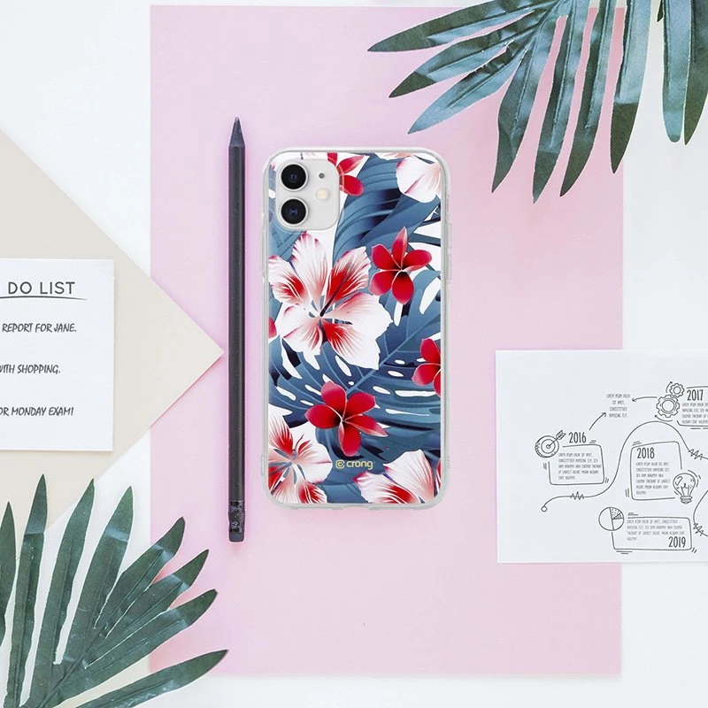 Crong Flower dėklas – dėklas skirtas Apple iPhone 11 pattern 03