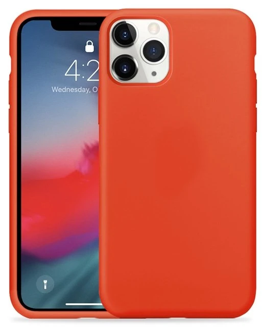 Crong Color Cover - Flexible dėklas skirtas Apple iPhone 11 Pro Raudona