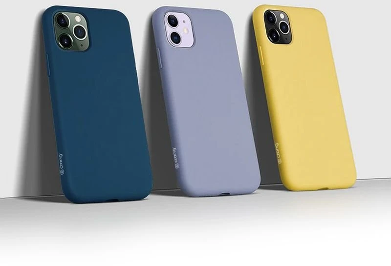Crong Color Cover - Flexible dėklas skirtas Apple iPhone 11 Pro Raudona