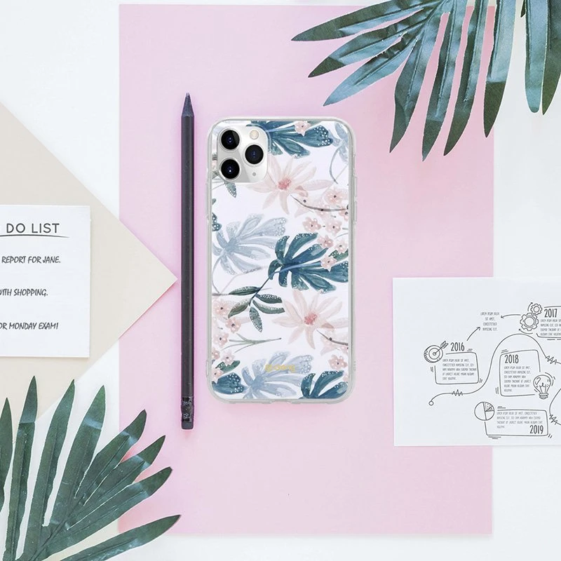 Crong Flower dėklas – dėklas skirtas Apple iPhone 11 Pro pattern 01