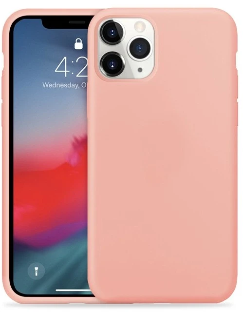 Crong Color Cover - Flexible dėklas skirtas Apple iPhone 11 Pro Rose Rožinė