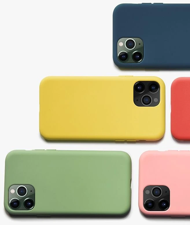 Crong Color Cover - Flexible dėklas skirtas Apple iPhone 11 Pro Rose Rožinė