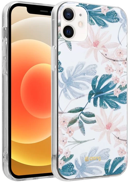 Crong Flower dėklas - dėklas skirtas Apple iPhone 12 Mini pattern 01