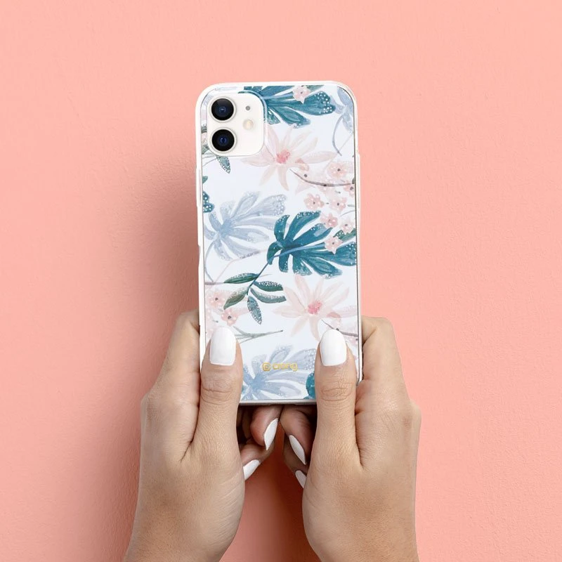 Crong Flower dėklas - dėklas skirtas Apple iPhone 12 Mini pattern 01