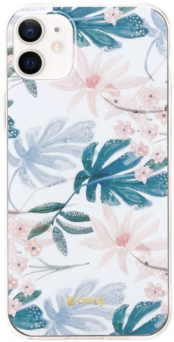 Crong Flower dėklas - dėklas skirtas Apple iPhone 12 Mini pattern 01